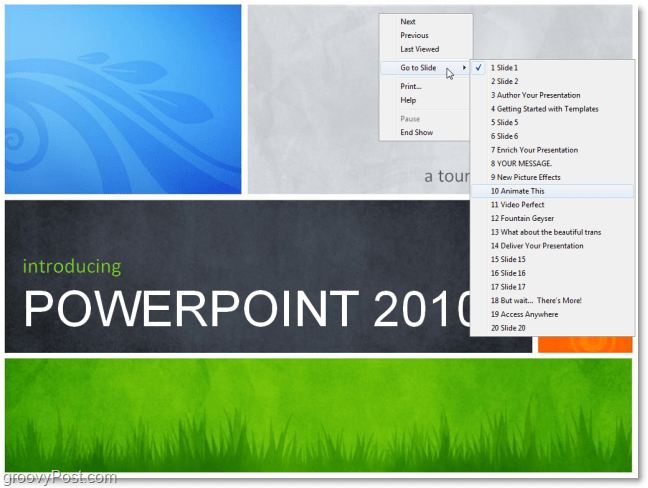 atviros „PowerPoint 2010“ prezentacijos be „PowerPoint“
