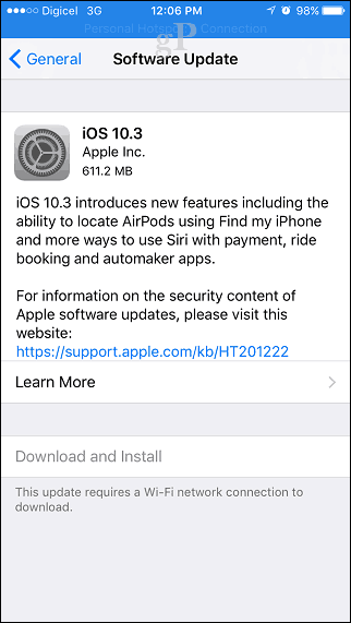 „Apple iOS 10.3“ - ar turėtumėte atnaujinti, ir kas yra įtraukta?