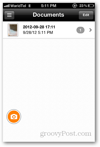„GeniusScan“ „iOS“