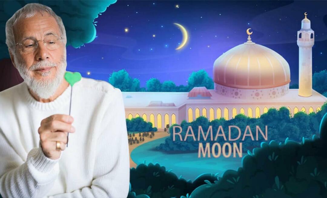 Speciali Ramadano animacija vaikams, kurią sukūrė Yusuf Islam: Ramadan Moon