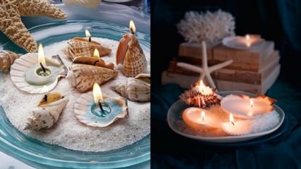 Žvakidžių gamyba iš jūros kriauklių