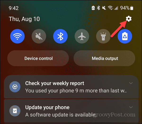 Sustabdykite „Android“ pranešimus