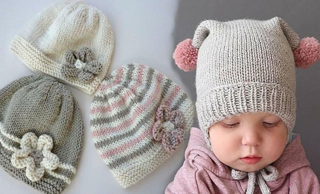 Kaip pasidaryti gražiausią kūdikio megztą kepurę? Stilingiausi ir lengviausi 2023 metų megztų berečių modeliai