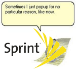 Atsikratykite erzinančių „Sprint“ pranešimų