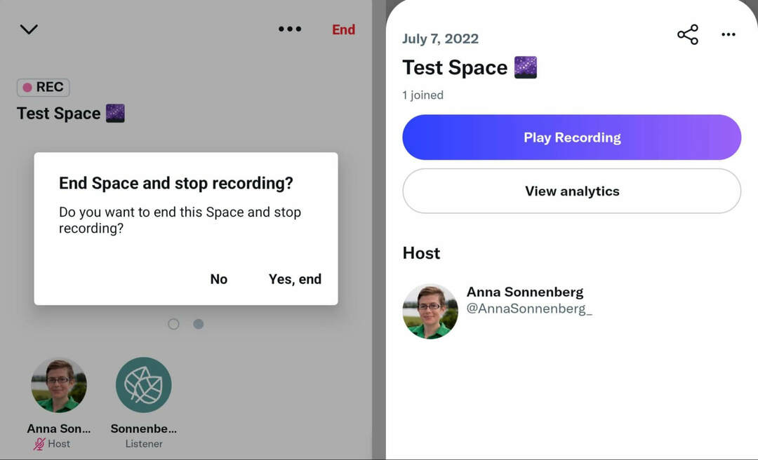kaip-sukurti-twitter-spaces-end-space-annasonnenberg-16 žingsnis