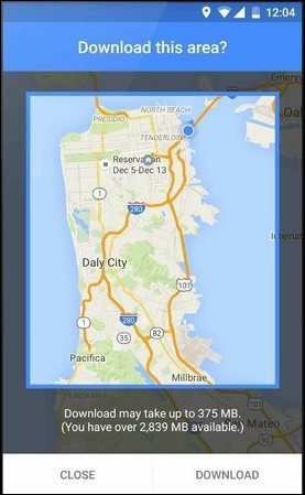Kaip naudotis naujais atnaujintais „Google“ žemėlapiais neprisijungus „Android“