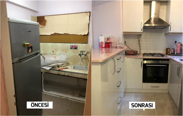 SinartiçArchitektūros virtuvės atnaujinimas