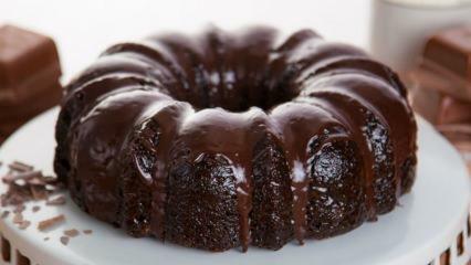 Lengviausias šokoladinio pyrago receptas! Kaip pasigaminti šokoladinį pyragą? Mažo ingredientų kiekio šokoladinis pyragas