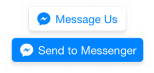 Šiuos mygtukus galite pridėti prie savo svetainės naudodami „Messenger“ papildinius.