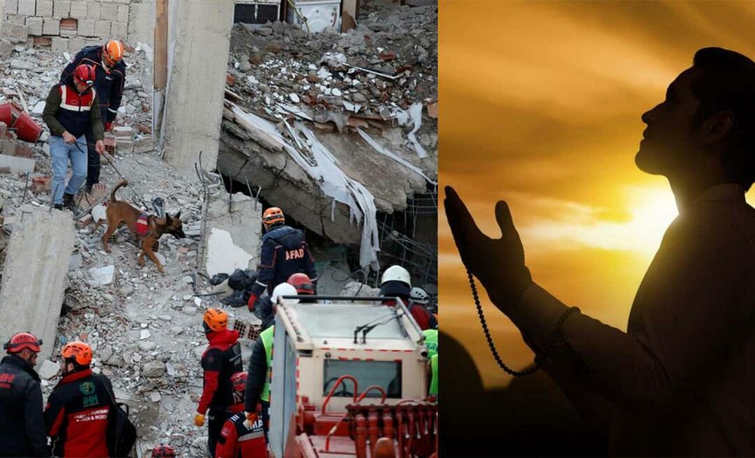 Kokios maldos meldžiamasi už tuos, kurie yra po žemės drebėjimo griuvėsiais?