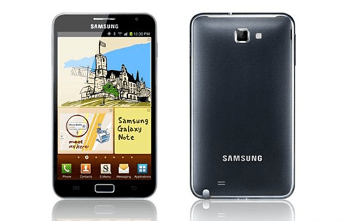 „Samsung Galaxy Note“ „AT&T“ vasario 19 d