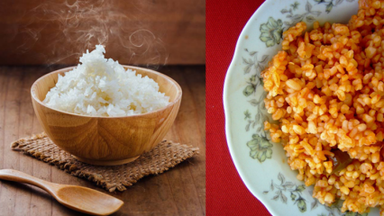Bulgur ar ryžiai pritraukia svorį? Kuo naudingi bulgur ir ryžiai? Valgyti ryžius ...