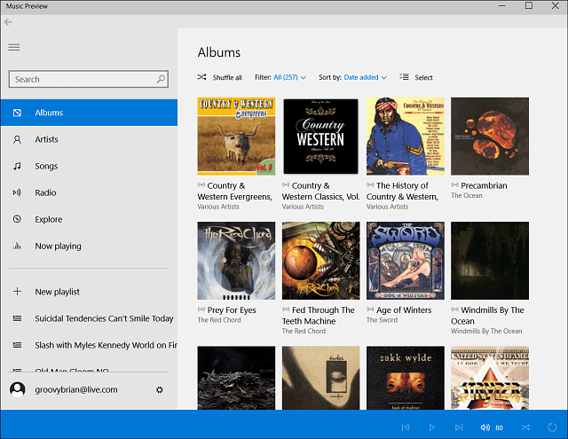 „Microsoft“ pristato muzikos ir vaizdo įrašų peržiūros programas, skirtas „Windows 10“