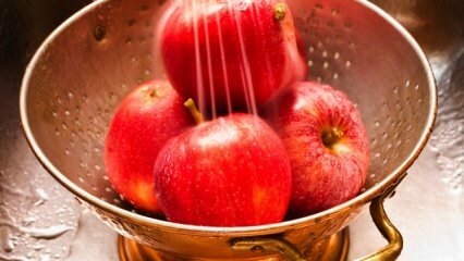 Ar reikėtų obuolius plauti ir vartoti?
