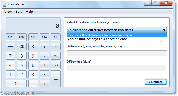 įvertinti tikslias datas naudojant „Windows 7“