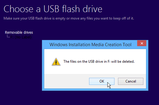 tuščias „flash drive“