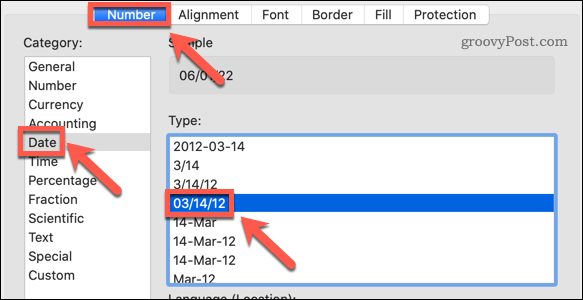 Datos formatai Excel