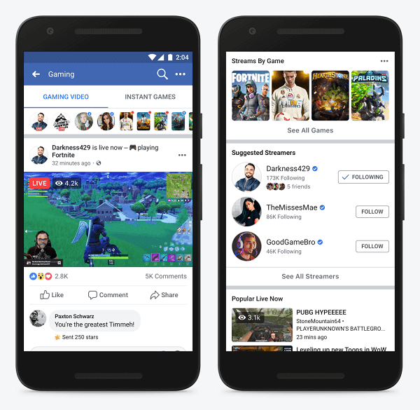 „Facebook“ paskelbė naują programą „Level Up“, specialiai skirtą naujiems žaidimų kūrėjams, ir debiutavo nauja vieta žmonėms iš viso pasaulio atrasti ir žiūrėti žaidimų vaizdo srautus Facebook.