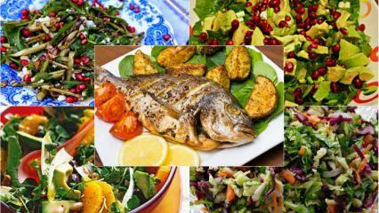 Paprasčiausi salotų receptai, tinkantys prie žuvies! 5 salotų receptai, labiausiai tinkantys žuviai