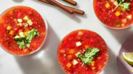 Kaip pasigaminti nuostabią arbūzų sriubą? Arbūzų sriubos receptas