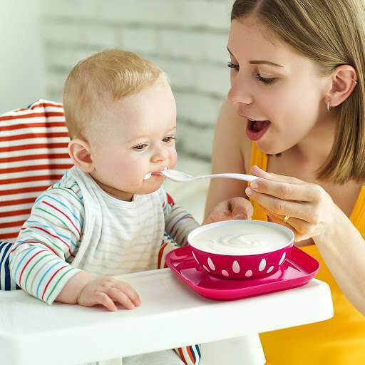 Maisto receptas kūdikiams, norintiems priaugti svorio
