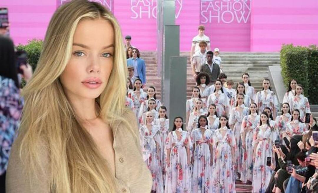 Pasaulyje žinomas modelis Frida Aasen, kuris pasirodys ant podiumo Antalijoje, tradicijos nesulaužė! "Sveiki, Turkija"