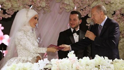 Prezidentas Erdoganas tą pačią dieną buvo dviejų vestuvių liudininkas