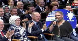Dainininkė Kibariye prezidentui Erdoganui ir Emine Erdogan: paaukokite save Kūrėjui