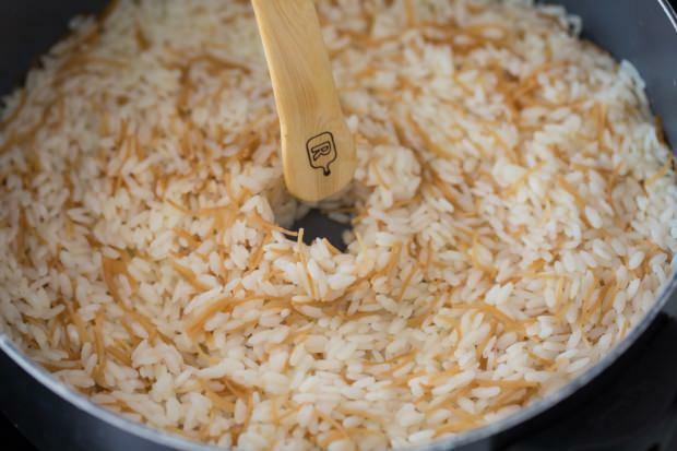 sviestinių ryžių receptas