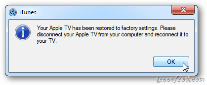 „Apple TV“ atnaujinimas baigtas