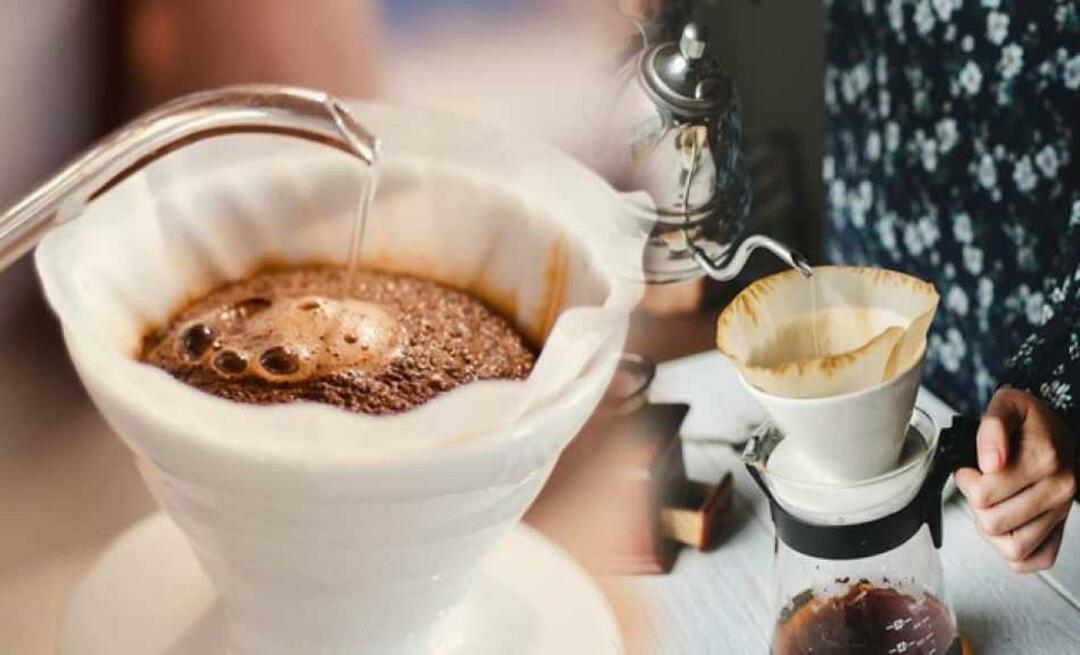 Kaip pasigaminti lengviausią filtruotą kavą? Filtrinės kavos ruošimo patarimai