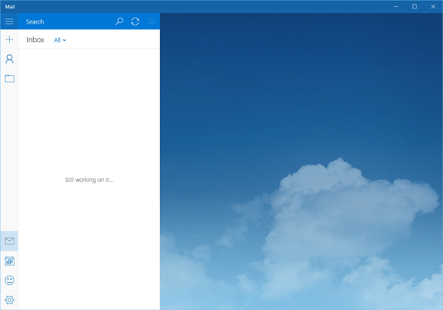 „Windows 10 Mail“ programa
