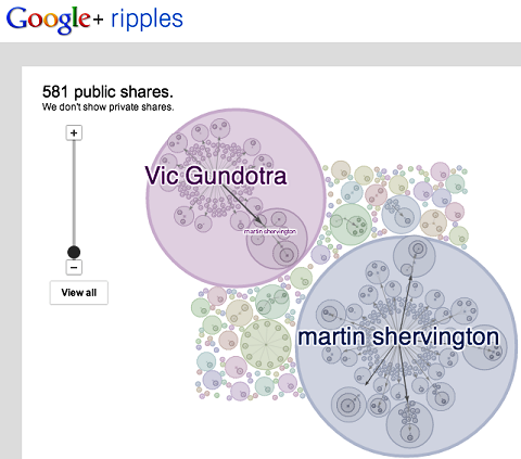 peržiūrėti „Google +“ bangas