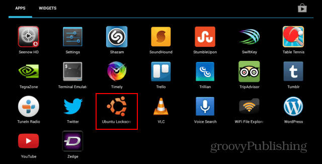 „Ubuntu Lockscreen“ piktograma