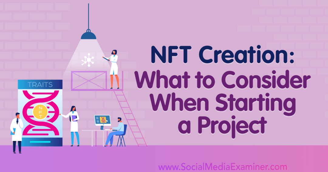 NFT kūrimas: į ką reikia atsižvelgti pradedant projektą: socialinės žiniasklaidos ekspertas