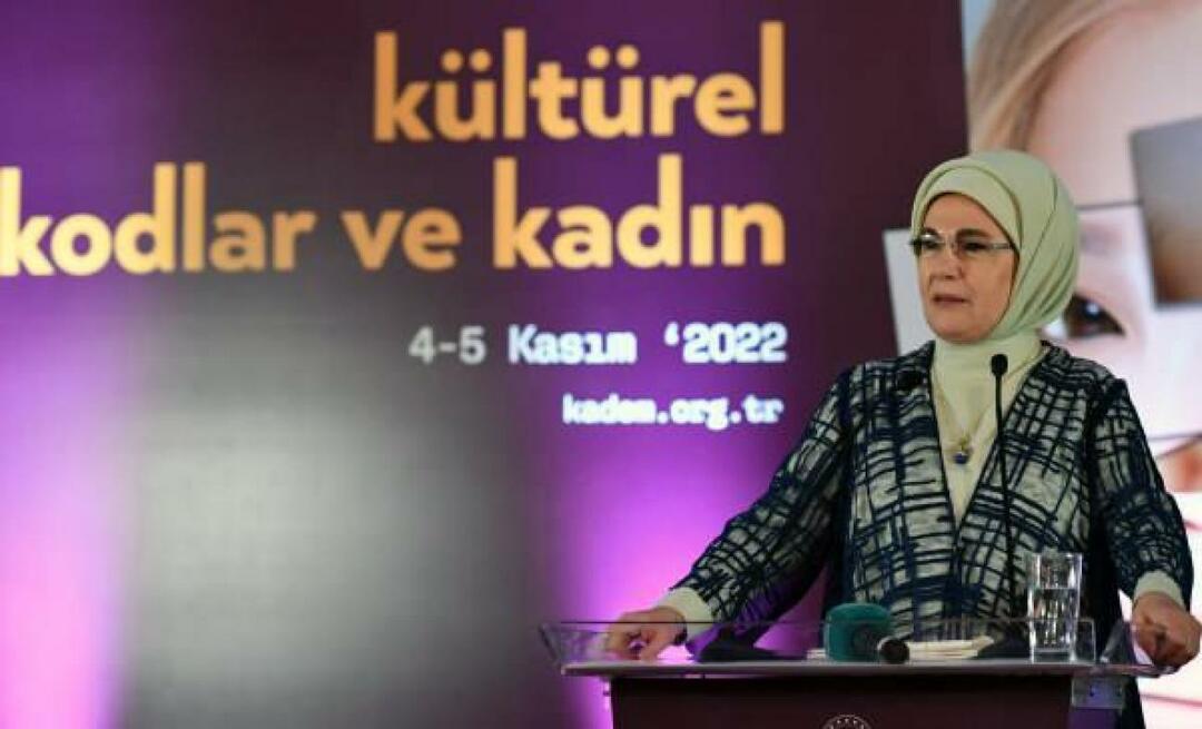 Emine Erdogan yra 5-asis KADEM prezidentas. Jis palietė svarbius klausimus Tarptautiniame moterų ir teisingumo viršūnių susitikime!