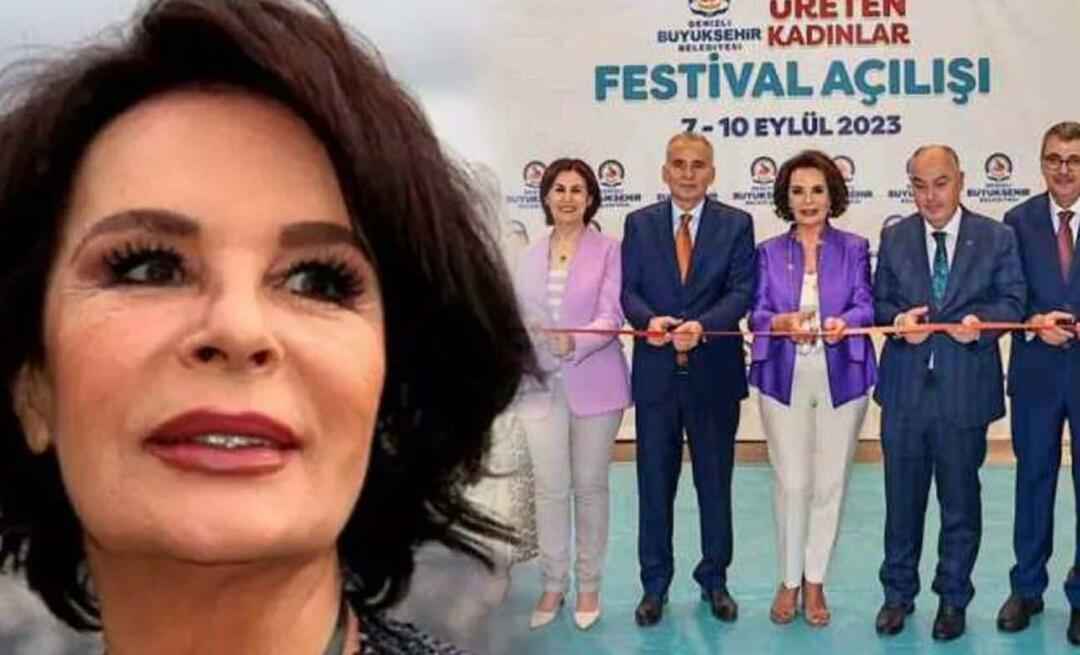 Atidarymas su Hülya Koçyiğit! Denizli metropoliteno savivaldybės produktyvių moterų festivalyje...