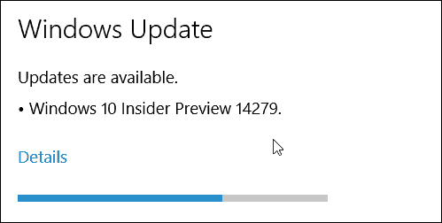 „Windows 10“ „Redstone Build 14279“