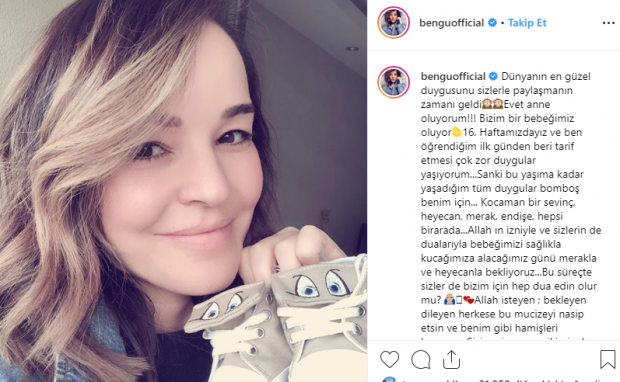 Dainininkė Bengü paskelbė, kad yra nėščia!