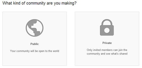 „Google +“ bendruomenės