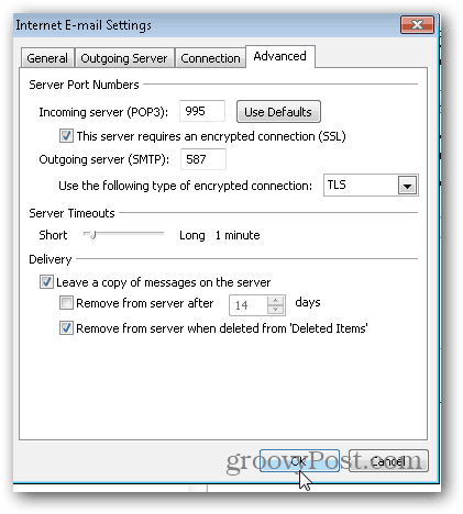 „Outlook 2010“ SMTP POP3 IMAP nustatymai - 07