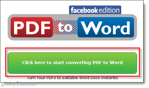 pradėkite konvertuoti pdf failą į žodį facebook leidimas