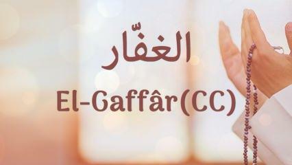 Ką reiškia al-Ghaffar? Kokios yra vardo Al-Ghaffar dorybės? Esmaulas Husna Al-Gaffaras...