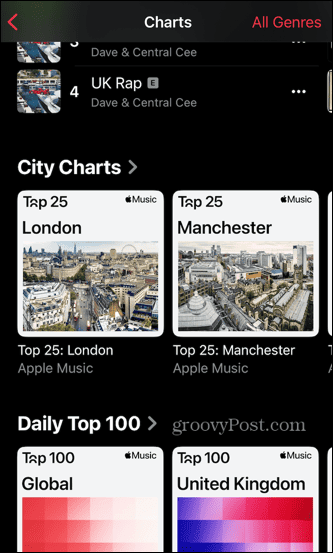 „Apple“ muzikos topuose yra vietinių miestų