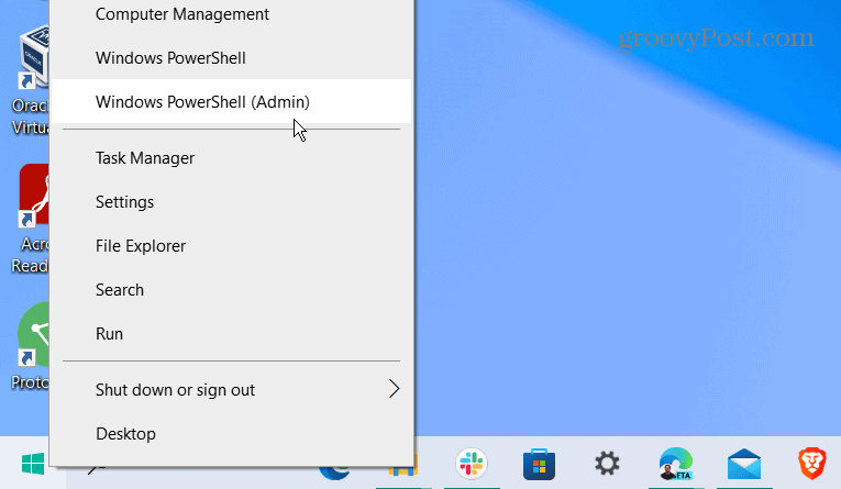 „Windows Powershell“ administratoriaus pataisymas „err_cache_miss“ „Google Chrome“.