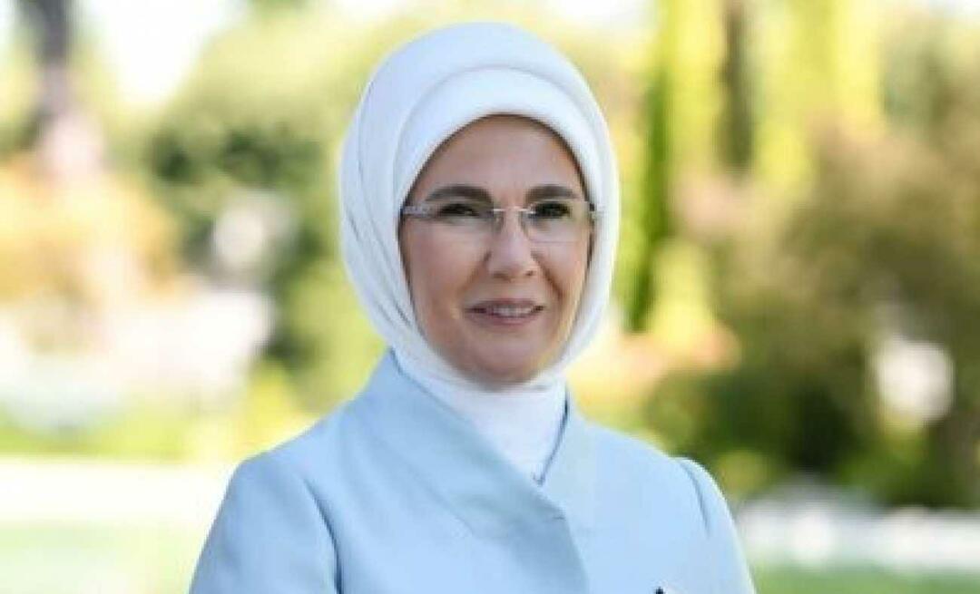 Pirmoji ponia Erdoğan paskelbė apie vaikų namus! „Už mūsų vaikų, kurie yra Turkijos viltis, ateitį“
