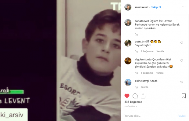 „Tamer Levent“ „Instagram“ paskyra