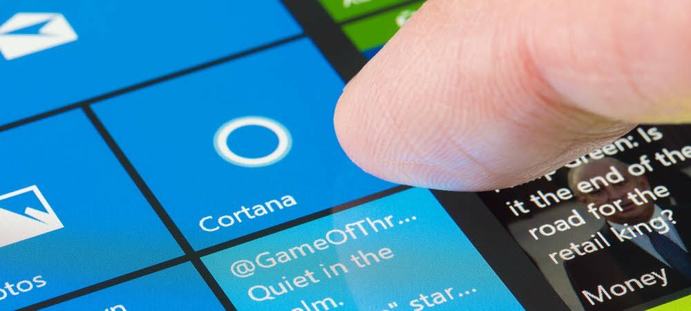 Kaip visiškai išjungti „Cortana“ sistemoje „Windows 10“