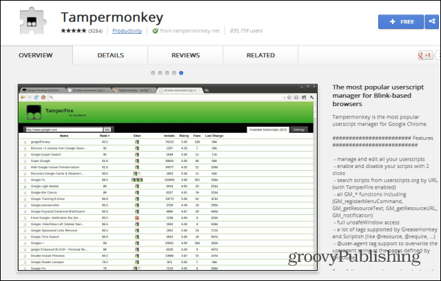 „Dropbox“ medžio struktūra „Chrome Tampermonkey“