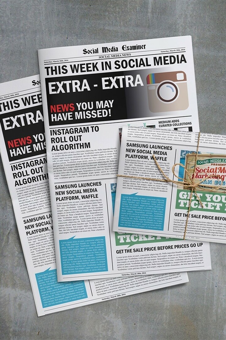 socialinės žiniasklaidos eksperto savaitės naujienų kovo 19, 2016 m